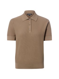 Damen Strick-Poloshirt