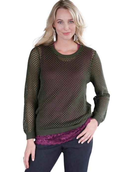 Damen Strick & Pullover - Kurzgröße