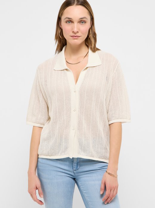 Damen Strickbluse