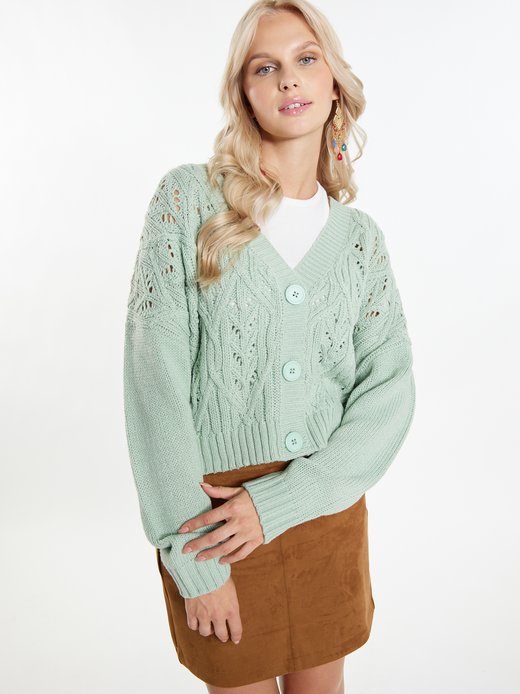 Damen Strickcardigan