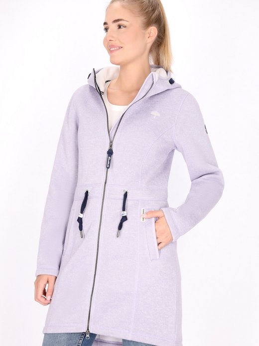 Parka Strickfleece Mantel Damen Schmuddelwedda Damen