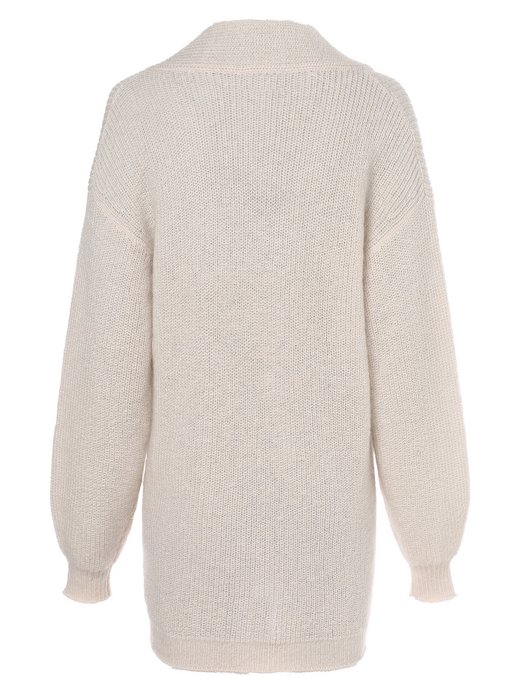 Damen Strickhülle mit Mohair-Anteil