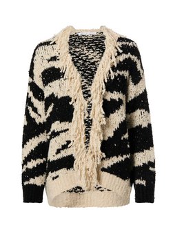 Damen Strickhülle mit Woll- und Alpaka-Anteil