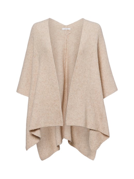 Damen Strickhülle mit Wollanteil - Ablanki Cape