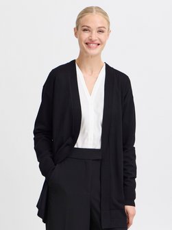 Artikelbild Damen Strickjacke - BYMMMORLA von B.Young in schwarz uni