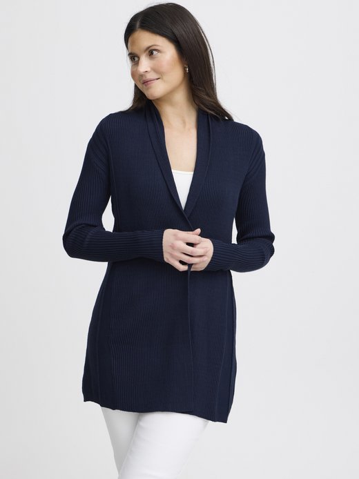Damen Strickjacke FRZubasic Lg. 80 cm