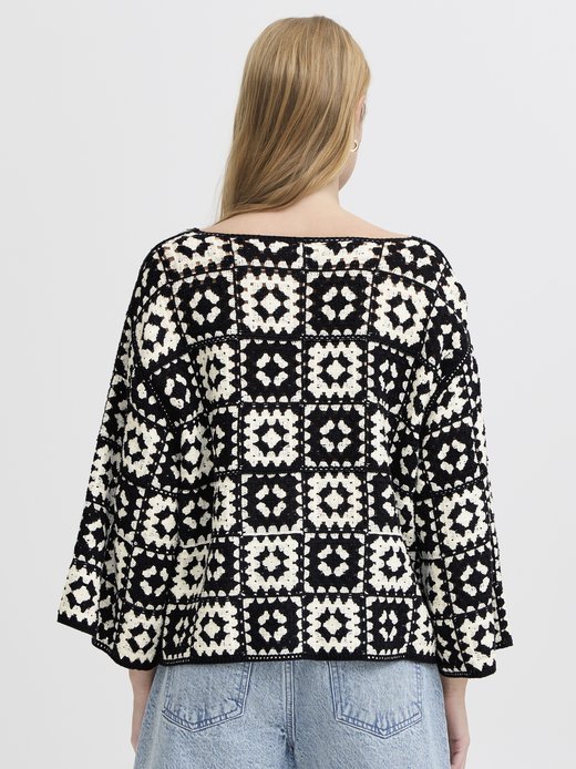 Damen Strickjacke IHBANDIE