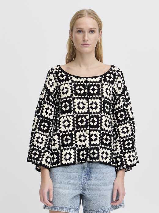 Damen Strickjacke IHBANDIE