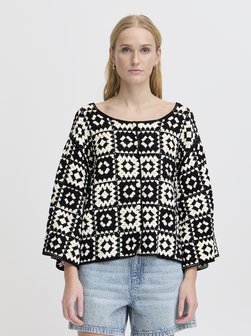 Damen Strickjacke IHBANDIE