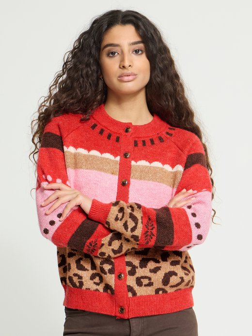 Damen Strickjacke IHLIVONI