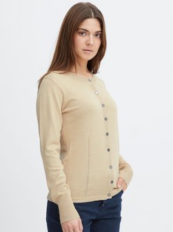Artikelbild Damen Strickjacke - PZSARA von PULZ Jeans in beige uni