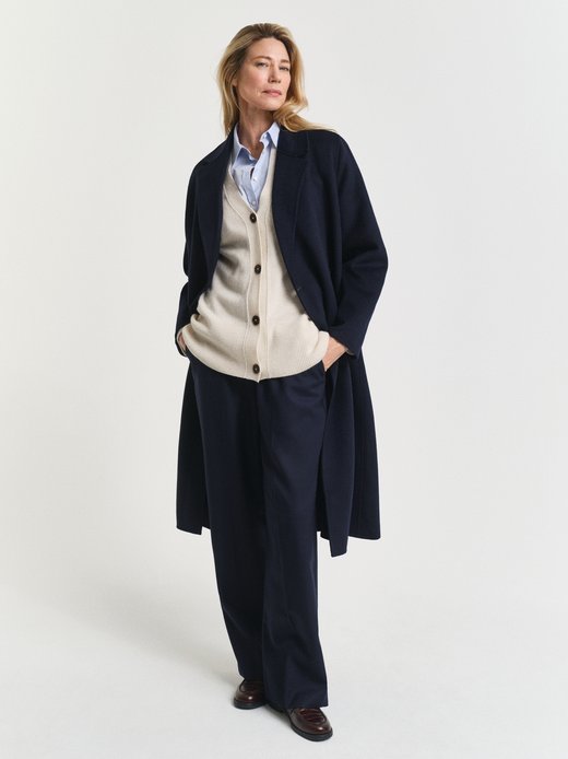 Damen Strickjacke aus Wolle mit Cashmere-Anteil