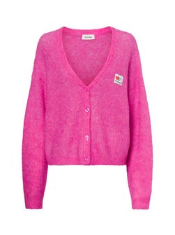 Artikelbild Damen Strickjacke mit Alpaka-Anteil - Nenybay von american vintage in pink uni