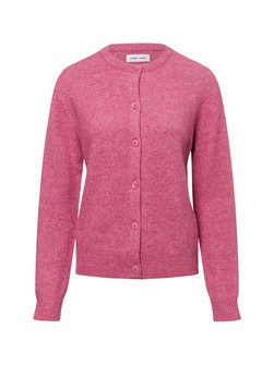 Artikelbild Damen Strickjacke mit Alpaka-Anteil - Nor Short von Samsøe Samsøe in altrosa uni