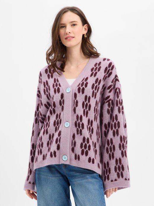 Damen Strickjacke mit Alpaka und Leinen - Vito