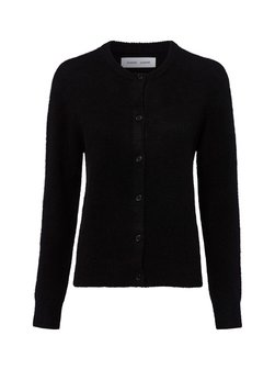 Artikelbild Damen Strickjacke mit Alpaka- und Merino-Anteil - Nor von Samsøe Samsøe in schwarz uni