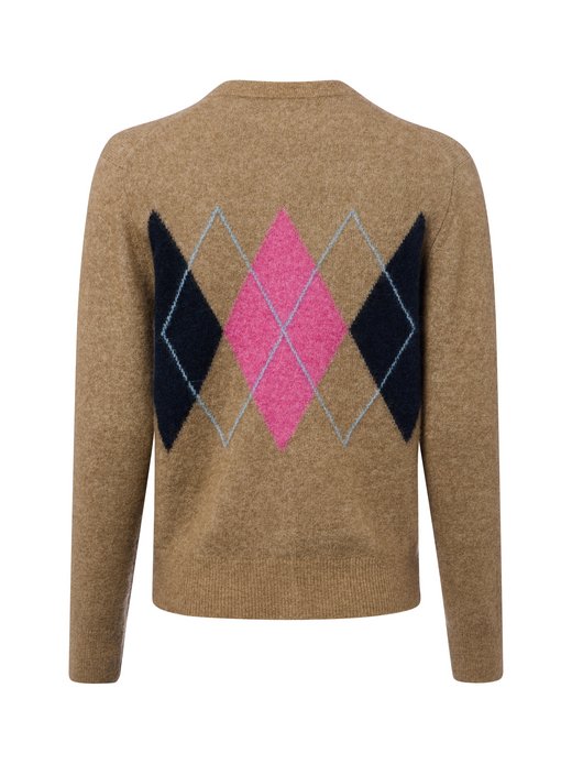 Damen Strickjacke mit Alpaka- und Merino-Anteil - Sanor