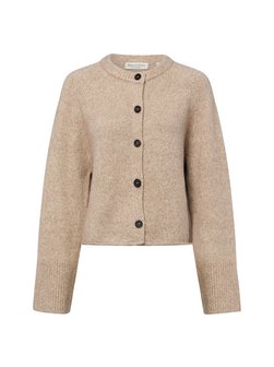 Damen Strickjacke mit Alpaka- und Schurwollanteil
