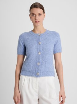 Damen Strickjacke mit Alpaka und Wolle - Daphne