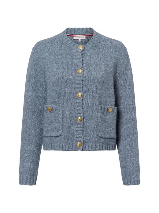 Damen Strickjacke mit Alpakaanteil