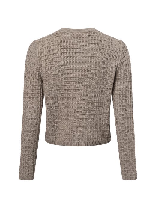 Damen Strickjacke mit Cashmerenteil