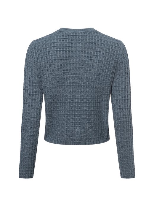 Damen Strickjacke mit Cashmerenteil