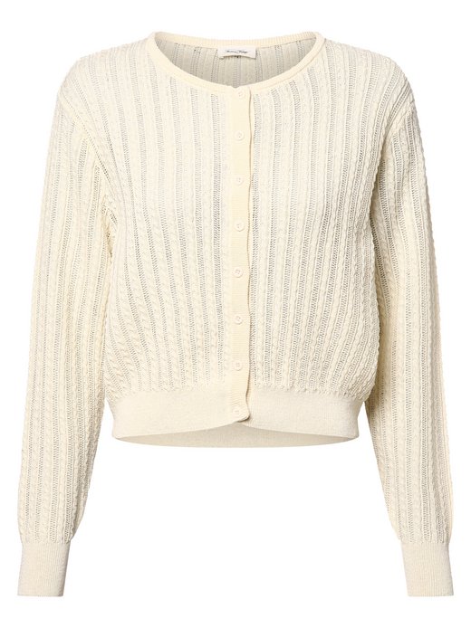 Damen Strickjacke mit Leinen-Anteil - YOG19B