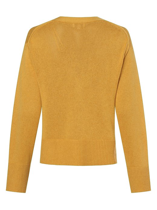 Damen Strickjacke mit Leinen-Anteil