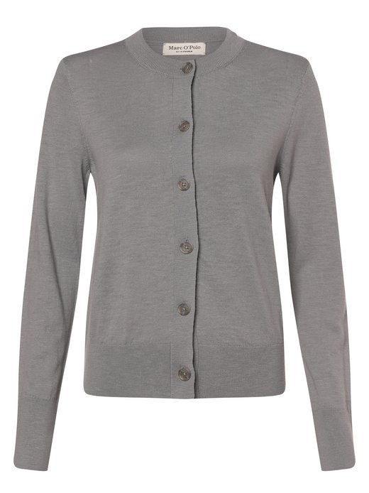 Damen Strickjacke mit Leinen-Anteil