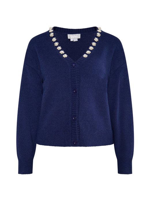 Usha Damen Strickjacke mit Perlen online kaufen PEEK-UND