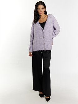 Damen Strickjacke mit Perlen