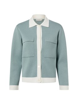 Damen Strickjacke mit Schurrwollanteil