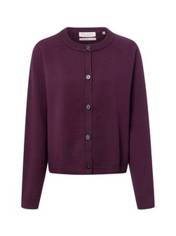 Damen Strickjacke mit Schurwollanteil