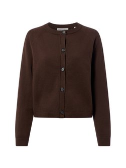 Damen Strickjacke mit Schurwollanteil