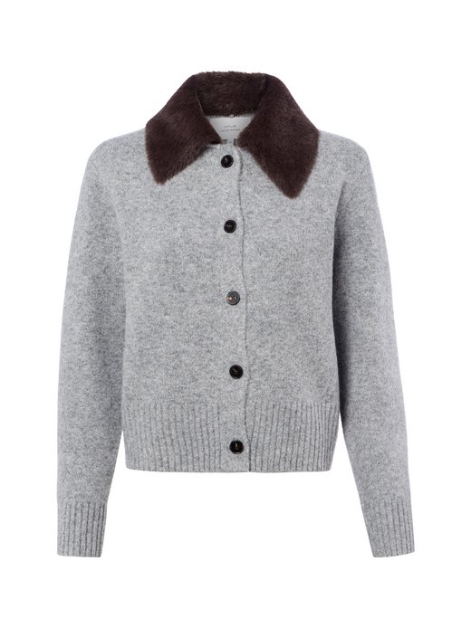 Damen Strickjacke mit Woll-Anteil - Dofur