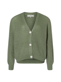 Damen Strickjacke mit Woll-Mohair-Anteil