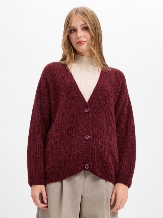 Damen Strickjacke mit Woll- und Alpaka-Anteil- East