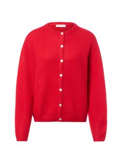 Damen Strickjacke mit Woll- und Mohair-Anteil - Bibi