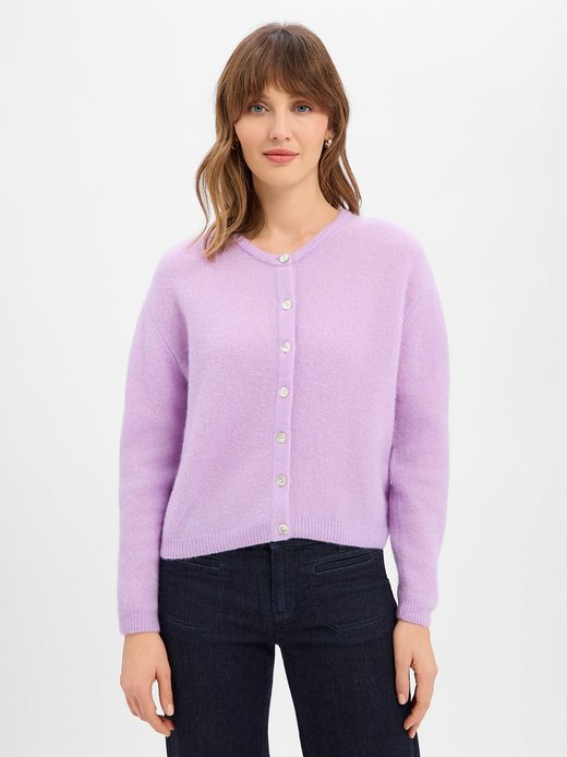 Damen Strickjacke mit Wolle und Alpaka - Vitow