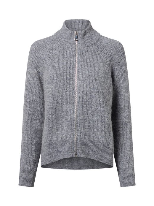 Damen Strickjacke mit Wolle und Alpaka