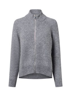 Damen Strickjacke mit Wolle und Alpaka