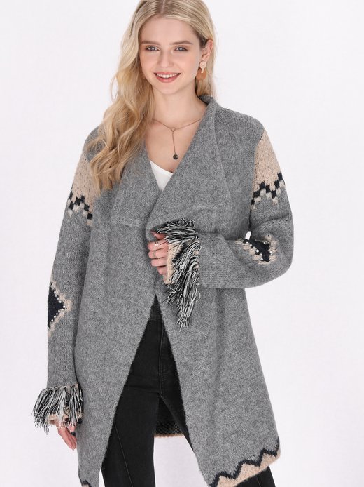 Damen Strickjacke