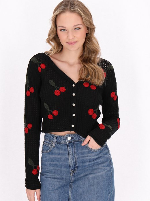 Damen Strickjacke