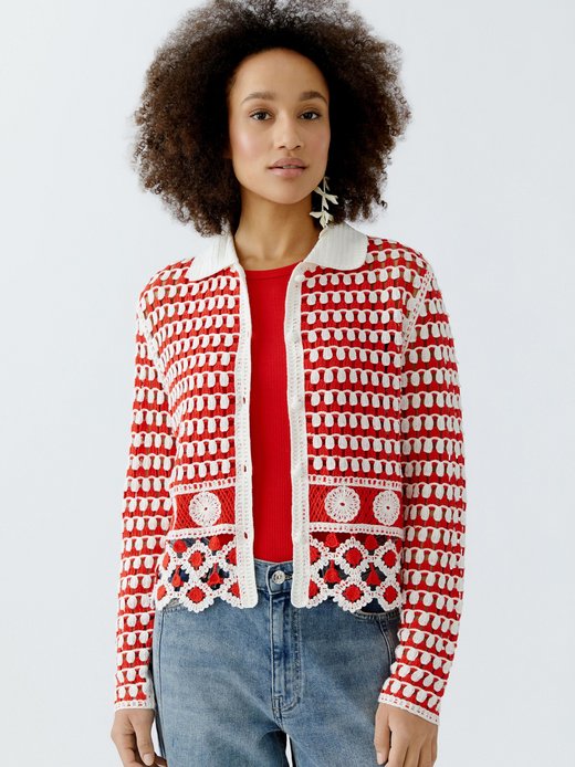 Damen Strickjacke