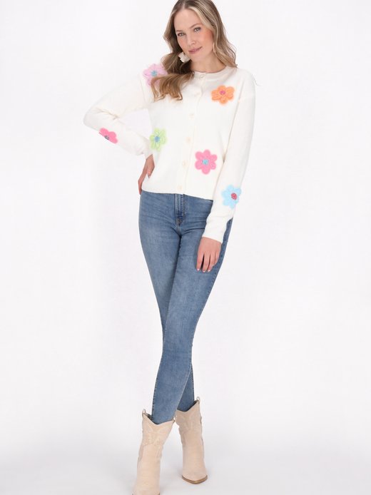 Damen Strickjacke