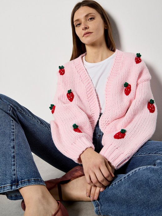 Damen Strickjacke