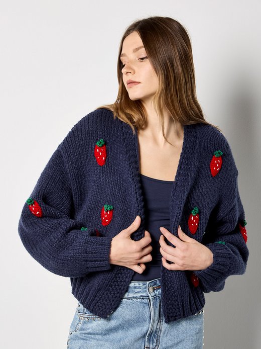 Damen Strickjacke