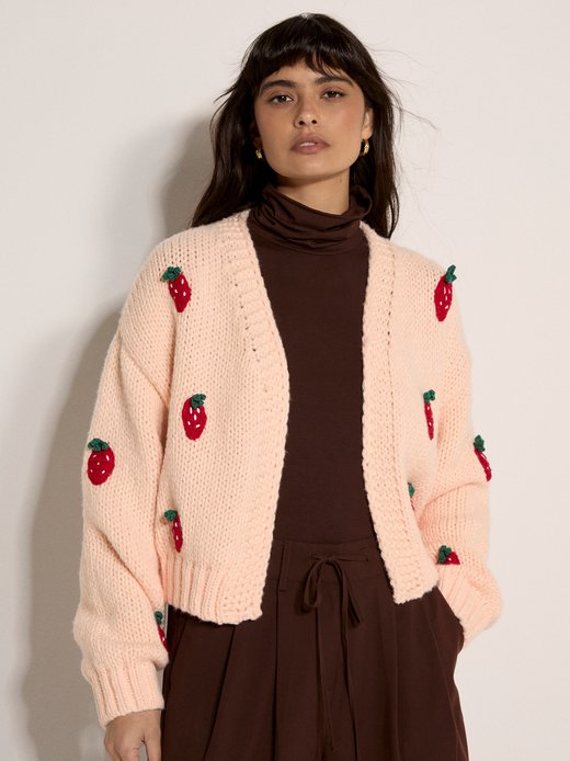 Damen Strickjacke