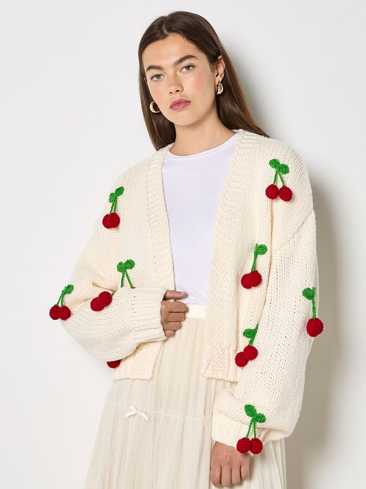 Damen Strickjacke