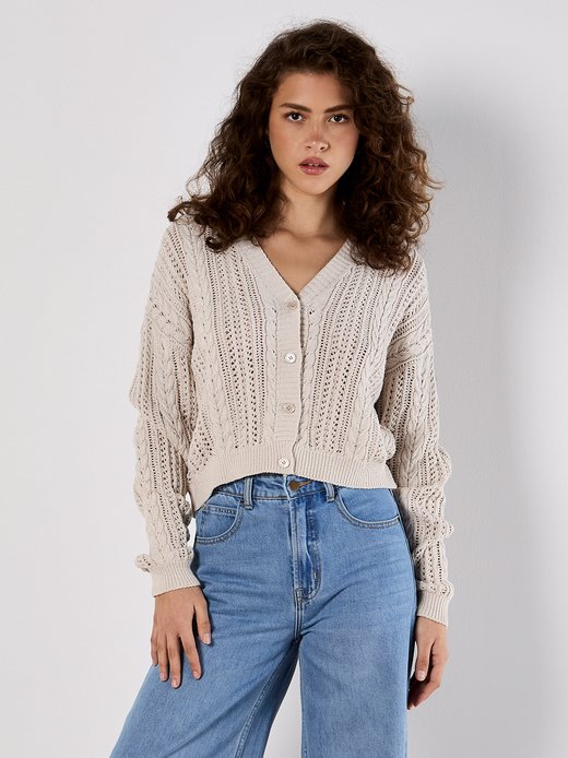 Damen Strickjacke